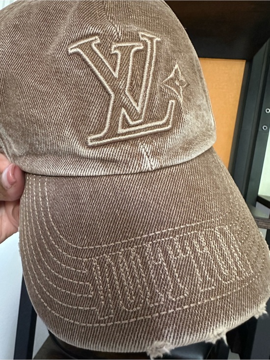 Louis Vuitton Denim Washed Cap - Large